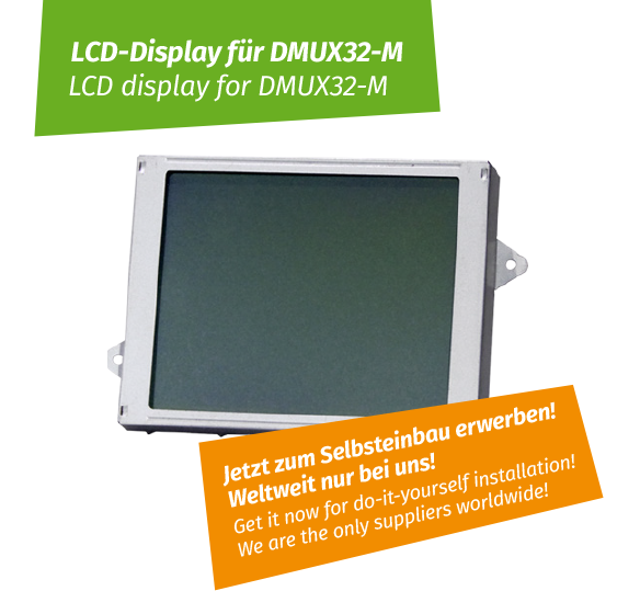 LCDDisplay fur DMUX32M